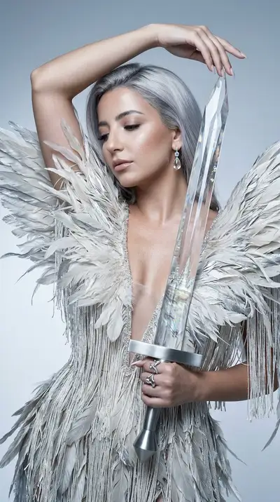 Alabaster Blade Light Angel Portrait