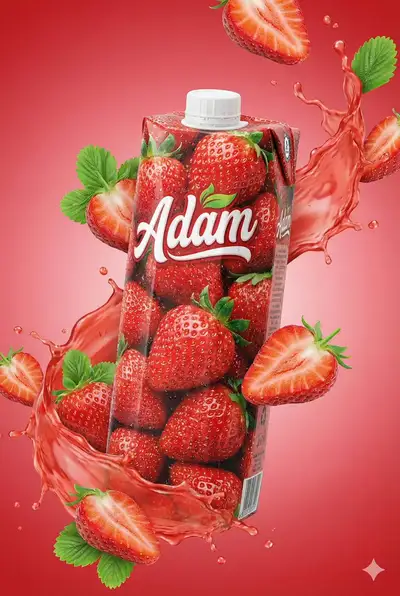 Juice Box Commercial Product Photography Prompt