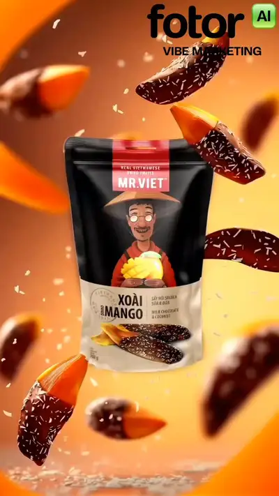 Cinematic 3D Commercial for Dried Fruit Snacks