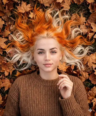 Autumn Halo Portrait Prompt