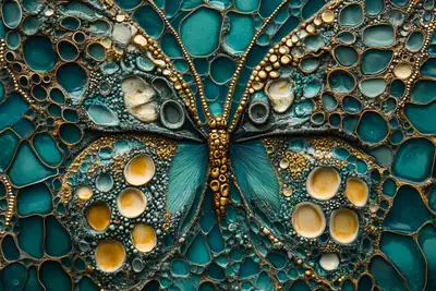 Cellular Mosaic Art Prompt