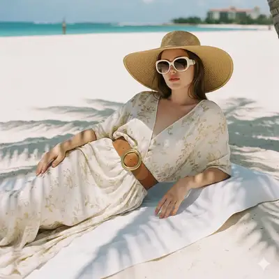 Luxury Resort Fashion Editorial Photoshoot
