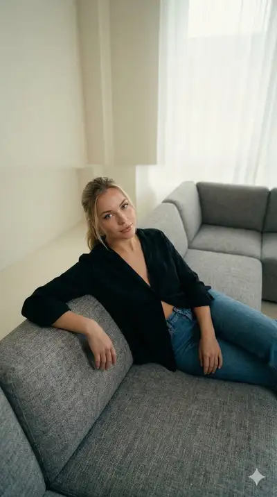 JSON-Prompt für filmisches Porträt mit Denis-Villeneuve-Farbgebung