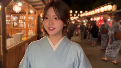 Fotorealistischer Reise-Vlog über das japanische Sommerfest