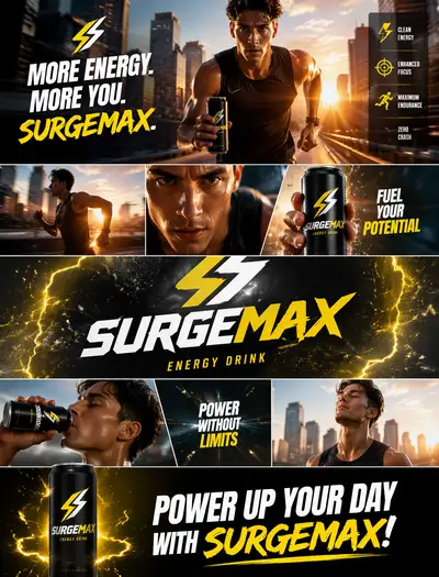 High Energy City Sunrise Energy Drink Commercial