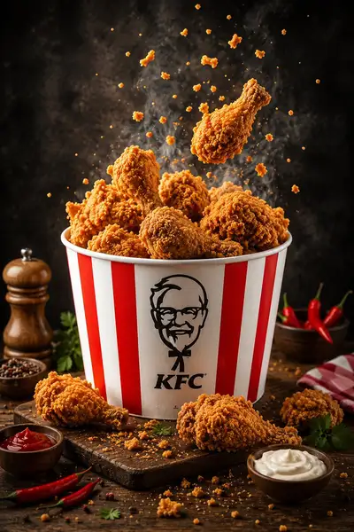 KFC Cinematic Fried Chicken Feast 4K