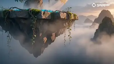 Mystical Overgrown Ruins Cinematic Fantasy