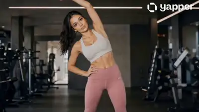 Cinematic Fitness Workout Video Prompt