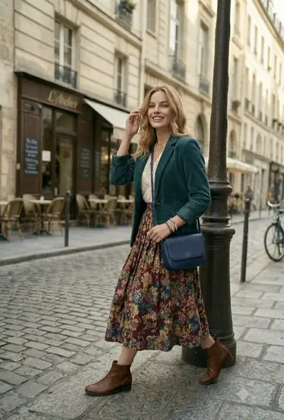 Parisian Street Style Portrait