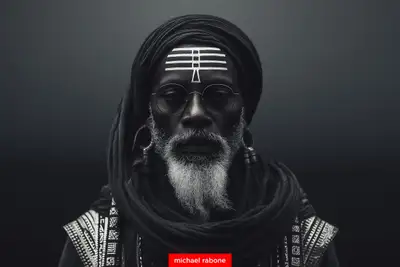 Indian Sadhu Man Midjourney Prompt