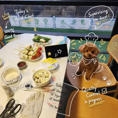 Kawaii Food Table Photography