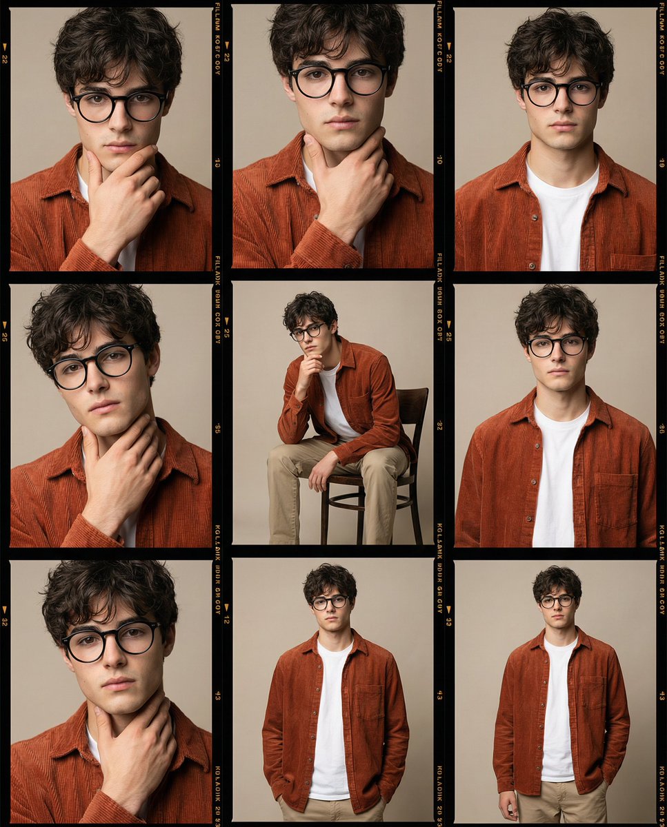High-Fidelity Studio Portrait Photography Prompt