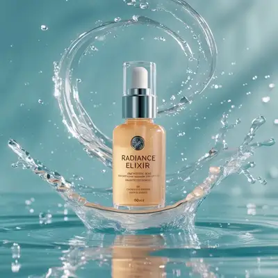 360-Degree Orbit Skincare Bottle Commercial