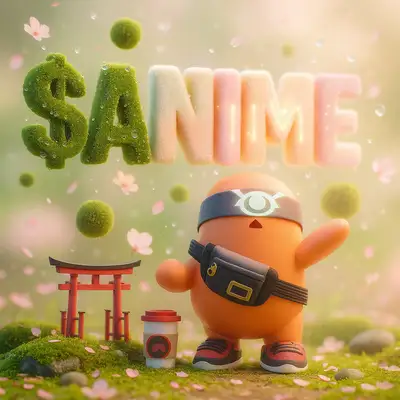 动漫风格3D字体设计，融入春日美学