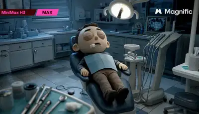 Stop-motion claymation: Waking up in the wrong chair