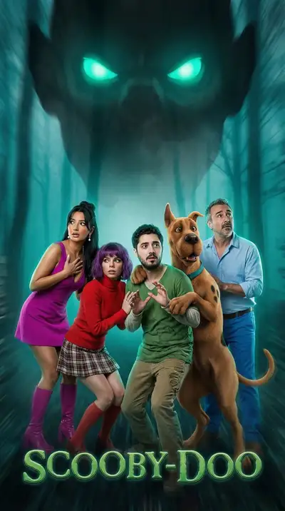 Scooby-Doo Style Photoreal Movie Poster Ensemble