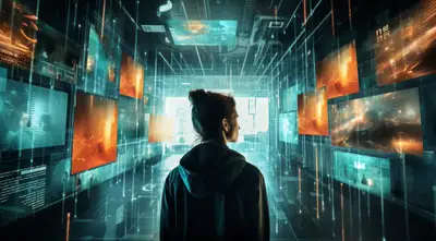 Multiple Exposure Cinematic Still Prompt