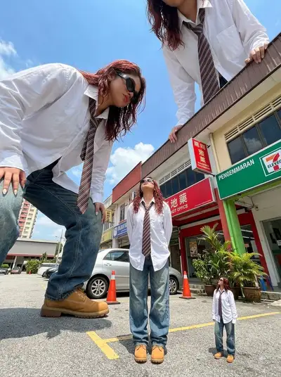 Surreal Multi-Scale Duplication Photograph