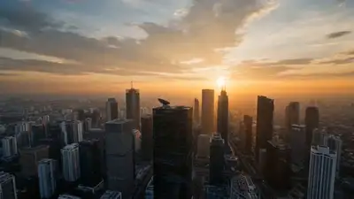 Cinematic Action Thriller: Agent Raka's Rooftop Chase