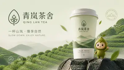 Four-board brand visual proposal system prompt, Chinese