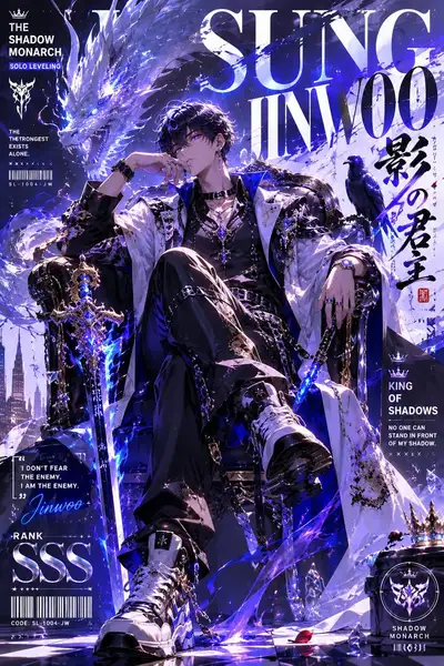 Luxury Anime Fashion Key Visual Poster Template