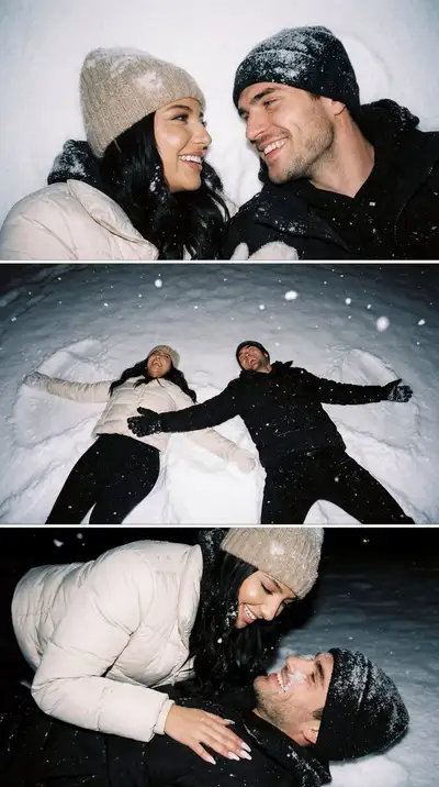 Photoreal Winter Couple 3-Frame Strip Flash Prompt