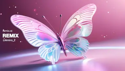 Holographic Iridescent Art Prompt