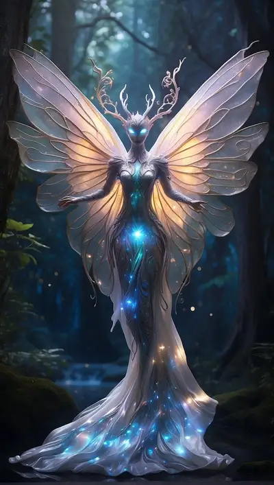 Ethereal Magical Forest Creature