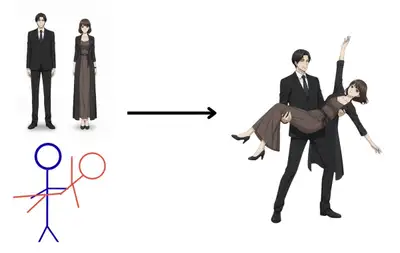 Pose Control with Nano-Banana
