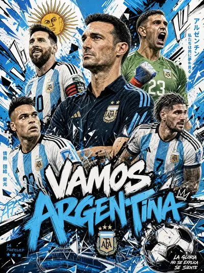 Football team hero poster template