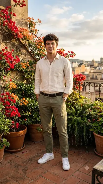 Rooftop Garden Portrait