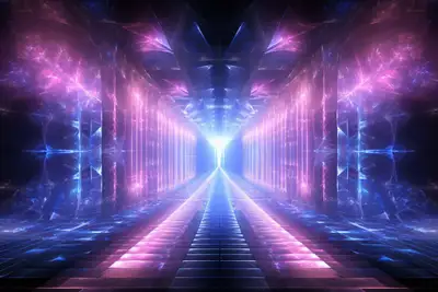 Holographic Chiaroscuro Art Prompt
