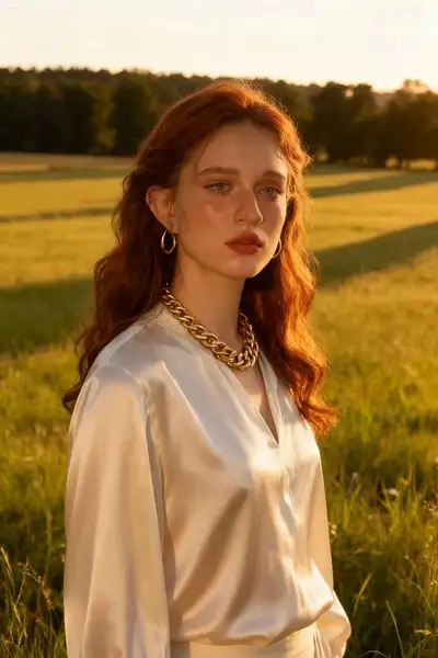 Cinematic Golden Hour Portrait Prompt