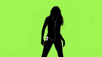 High-Energy Music-Driven Silhouette Dance Film
