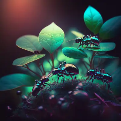 Pequenas Criaturas em Objetos - Modelo de Prompt de Arte com IA