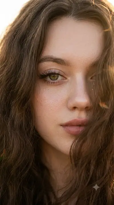 Cinematic Eye Portrait from Reference Image