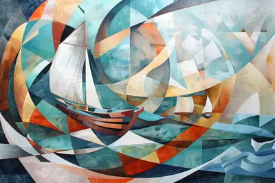 Ilusiones Geométricas Prompt de Arte
