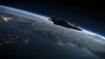 Cinematic Sci-Fi Planetary Folding Action Sequence