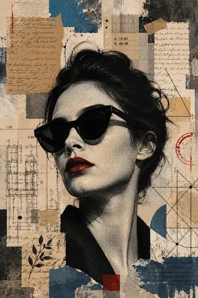 Mixed-Media Editorial Collage