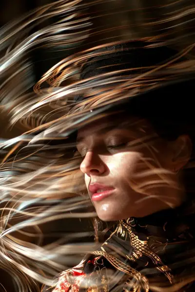 Rolling Shutter Effect Photography Prompt