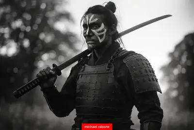 Samurai Warrior Cinematic Photo Prompt