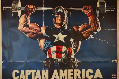 1980s Vintage Movie Poster Prompt