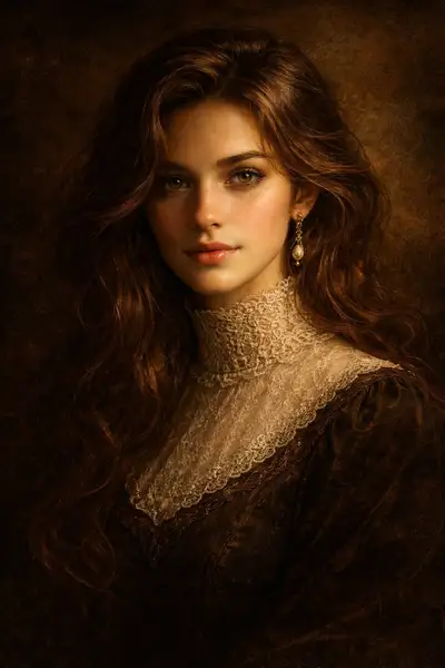 Retrato en Estilo Rembrandt