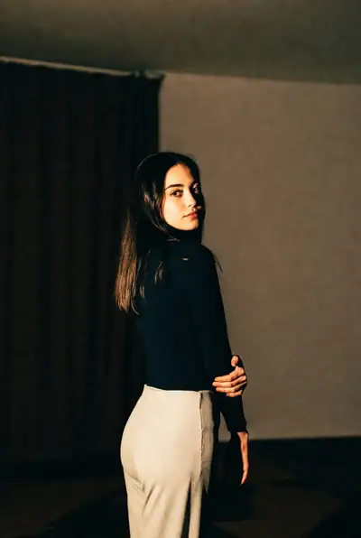 Cinematic Portrait of a Young Woman