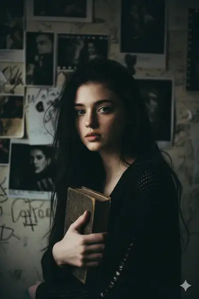 Cinematic Near-Dark Portrait with Dim Window Glow
