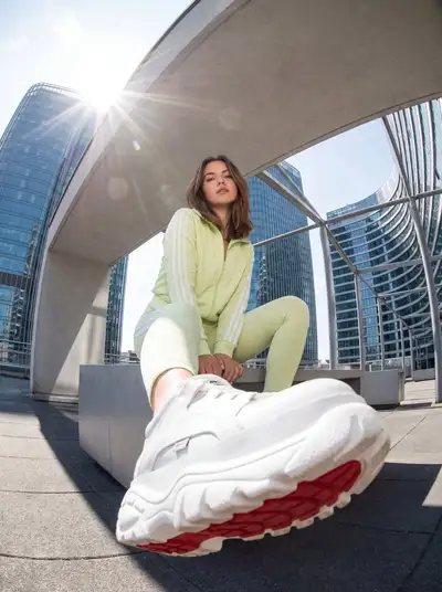 Urban Streetwear Portrait with Fisheye Lens Distortion