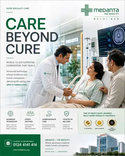 Premium Healthcare Branding Social Media Poster