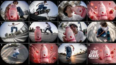 Animate Storyboard into High-Energy Ad