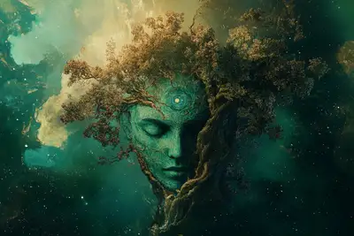 Dreamscape Surrealism Portrait Prompt