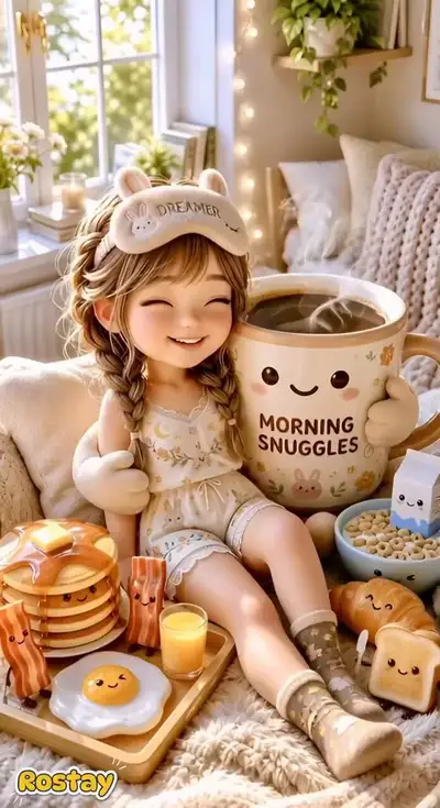 Whimsical Morning 3D Render Prompt